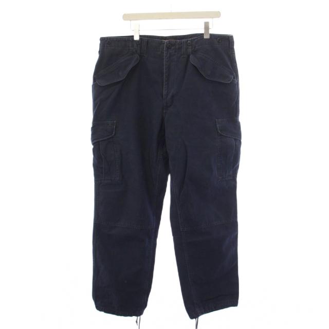【中古】フィルソン FILSON ガーメント GARMENT カーゴパンツ ジップフライ 36×32 紺 8049-45-50005 /BM メンズ