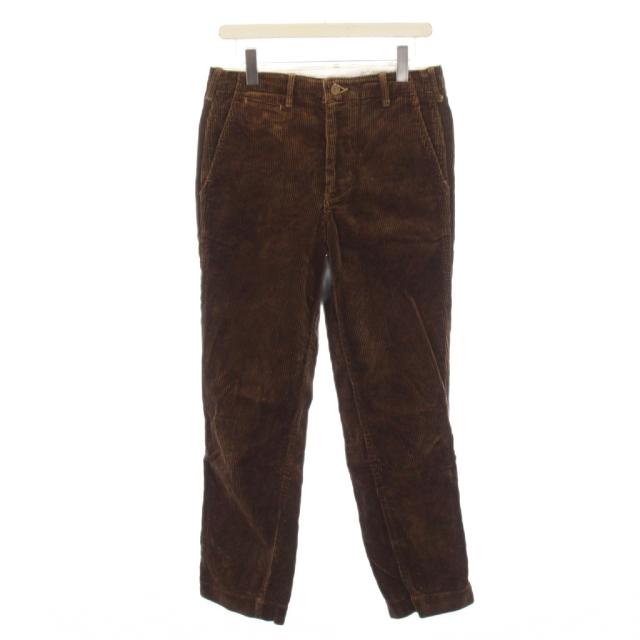 【中古】ボンクラ BONCOURA コーデュロイパンツ ジップフライ 29 茶 /BM メンズ