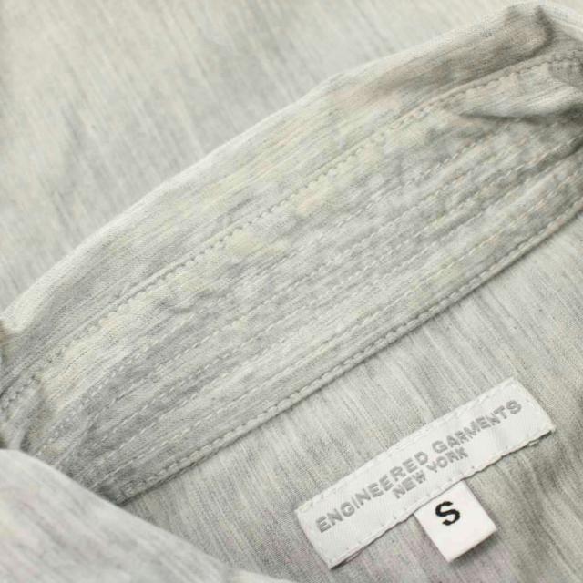 【中古】エンジニアードガーメンツ Engineered Garments ワークシャツ カジュアルシャツ 長袖 S グレー /KU メンズ_4