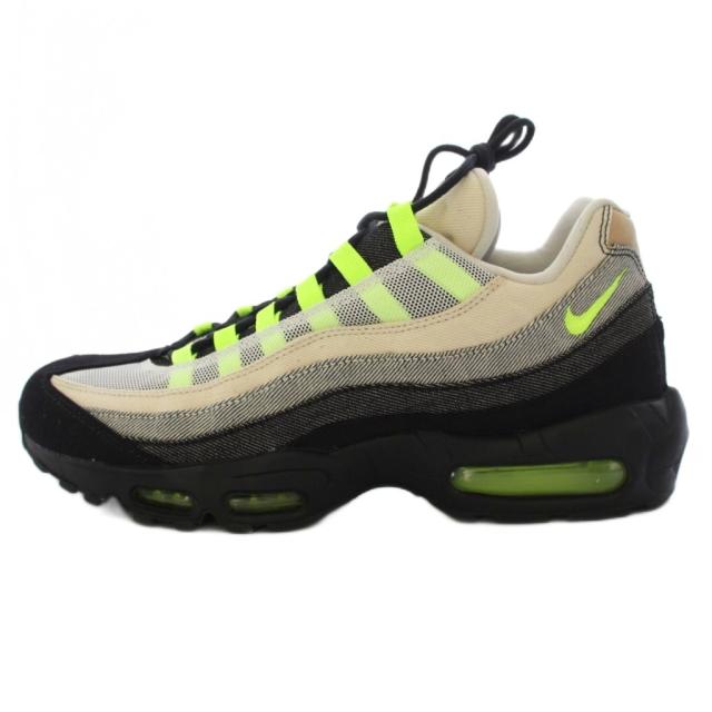 【中古】ナイキ NIKE × DENHAM Air Max 95 Volt スニーカー シューズ US11 グレー 黄 DD9519-001 /BM メンズ