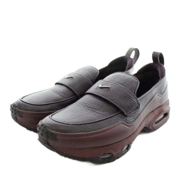 【中古】ナイキ NIKE エア マックス フェノメナ ローファー ロゴ 25.0cm 茶 ブラウン IM8814-001 /AN36 レディース