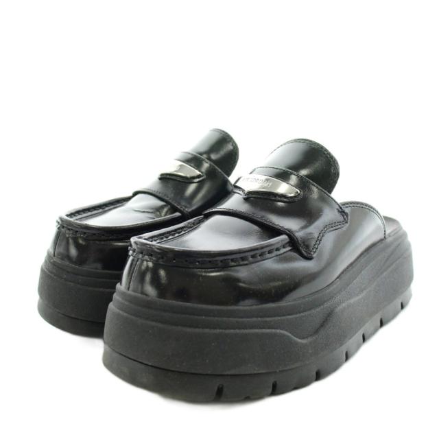 【中古】ナイキ NIKE エア ジョーダン ミュール AIR JORDAN MULE 厚底 23.0cm 黒 ブラック HJ4292-001 /AN38