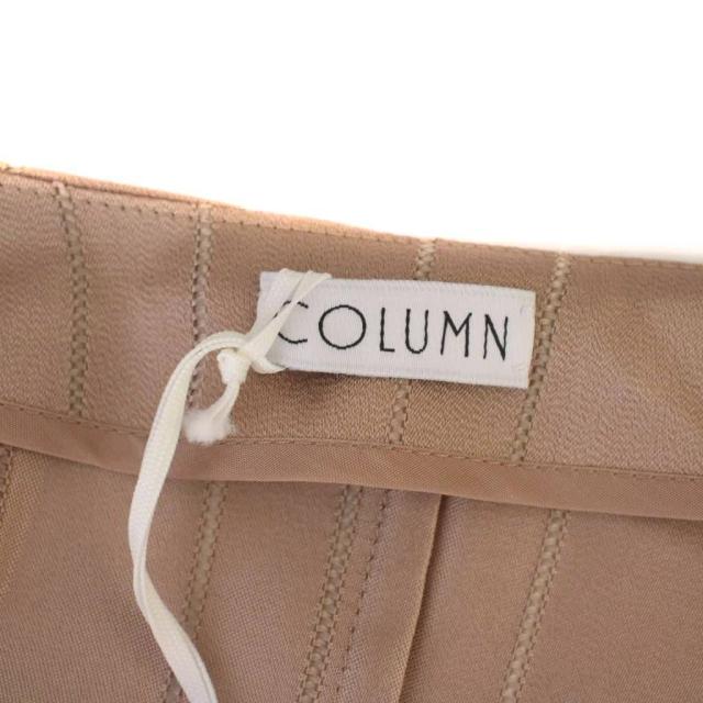 【中古】未使用品 コラム COLUMN カシュクールブラウス シャツ 長袖 38 ベージュ レディース_3