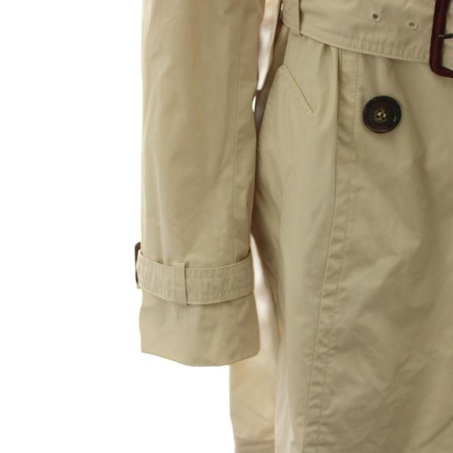 【中古】マックスマーラ ウィークエンドライン MAX MARA WEEKEND LINE トレンチコート ロング 40 アイボリー_5