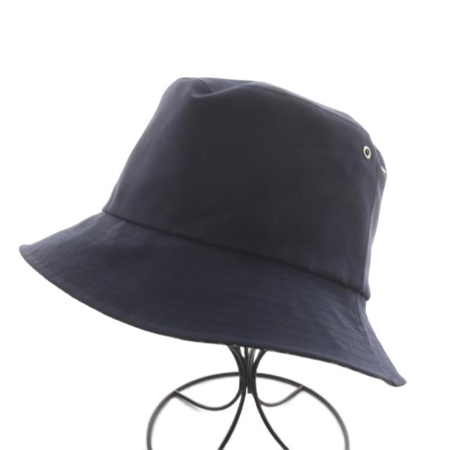 【中古】クリスチャンディオール Christian Dior トロッター バケットハット 帽子 紺 ネイビー 95TDD923A130 /AN21