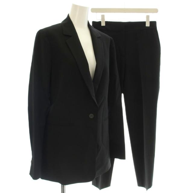 【中古】セオリーリュクス theory luxe CAROL スーツ セットアップ ジャケット パンツ 38 黒 ブラック