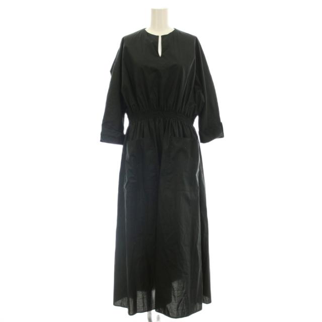 【中古】テンハンドクラフテッドモダン TENNE HANDCRAFTED MODERN ワンピース ロング F 黒 ブラック /☆G