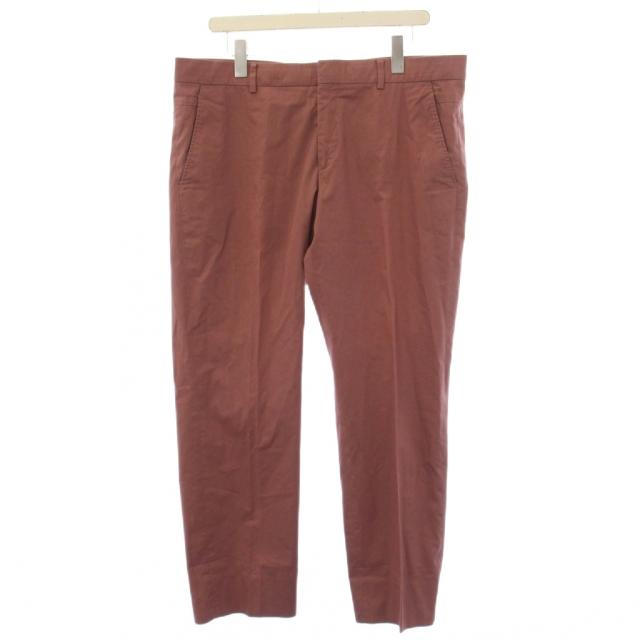 【中古】エルメス HERMES チノパン チノパンツ コットン 46 ピンク /AN72 メンズ