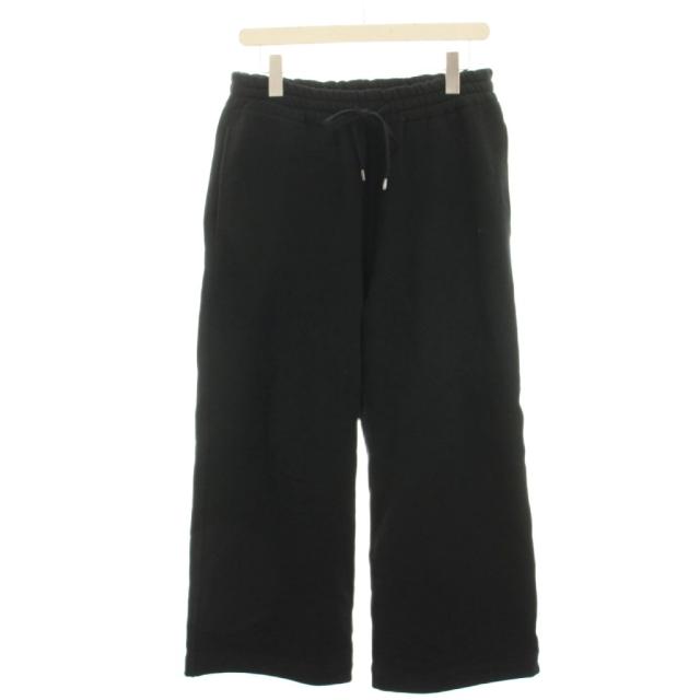 【中古】タイムイズオン Time is on BAGGY SWEAT PANTS スウェットパンツ イージー ワイド 0 黒 ブラック T250-P089