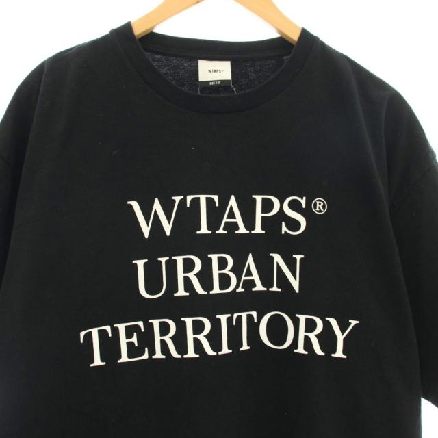 【中古】ダブルタップス WTAPS 24SS WUT SS TEE BLACK Tシャツ 半袖 ロゴ 03 黒 ブラック /☆G メンズ_3