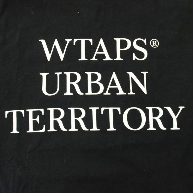 【中古】ダブルタップス WTAPS 24SS WUT SS TEE BLACK Tシャツ 半袖 ロゴ 03 黒 ブラック /☆G メンズ_4