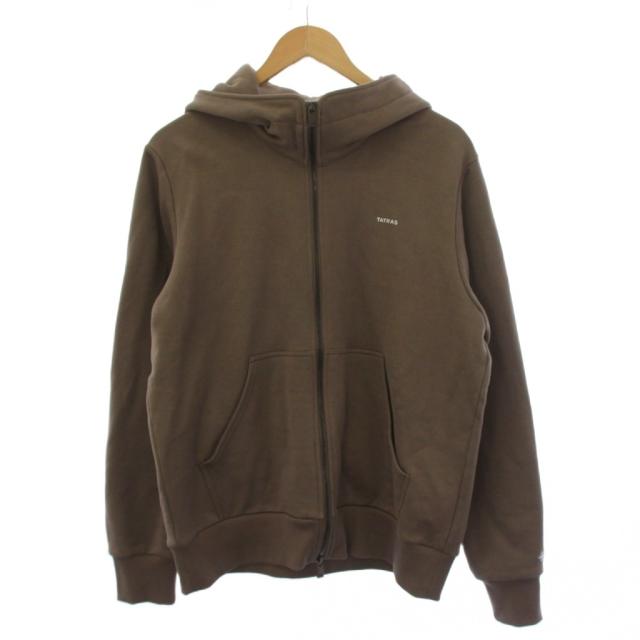 【中古】タトラス TATRAS ジップアップパーカー ジャケット 03 ブラウン MTAT23A8198 /BM メンズ