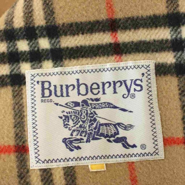 【中古】バーバリーズ Burberrys ビンテージ ウール ダブルコート 裏ノバチェック ベージュ 751-691-50_2