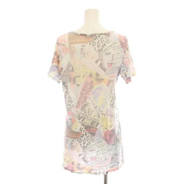 【中古】ヒステリックグラマー HYSTERIC GLAMOUR セットアップ 上下 Tシャツ カットソー 半袖 パンツ 総柄 F_1