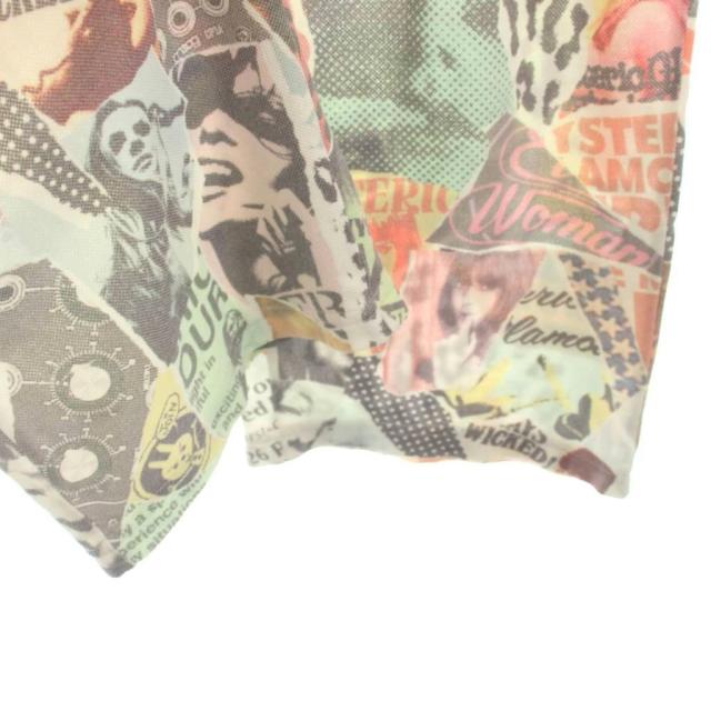 【中古】ヒステリックグラマー HYSTERIC GLAMOUR セットアップ 上下 Tシャツ カットソー 半袖 パンツ 総柄 F_8