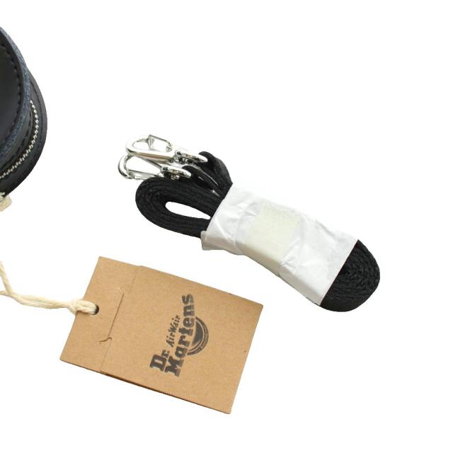【中古】未使用品 ドクターマーチン DR.MARTENS ミニ ハート バッグ ポシェット ショルダーバッグ チェーン 黒_5