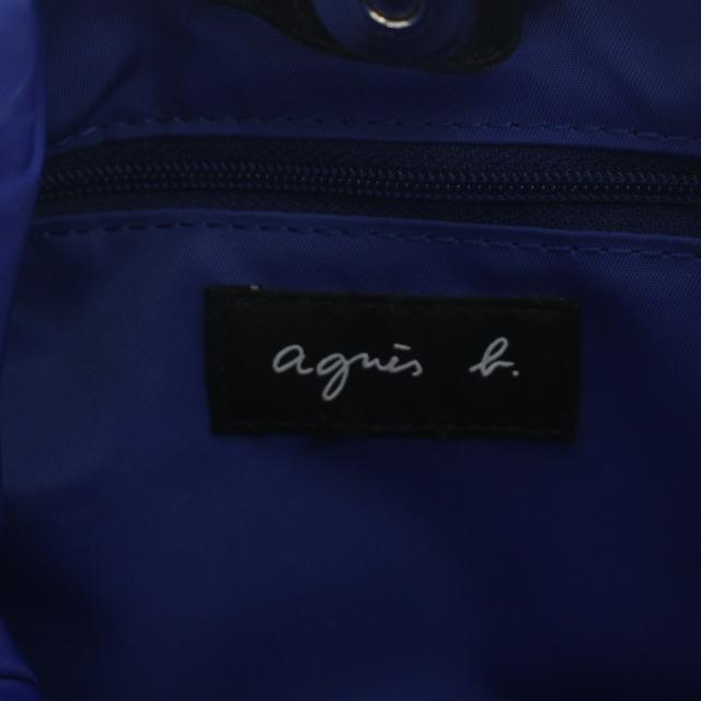 【中古】アニエスベー agnes b. ショルダーバッグ ナイロン 黒 ブラック /AN33 レディース_2