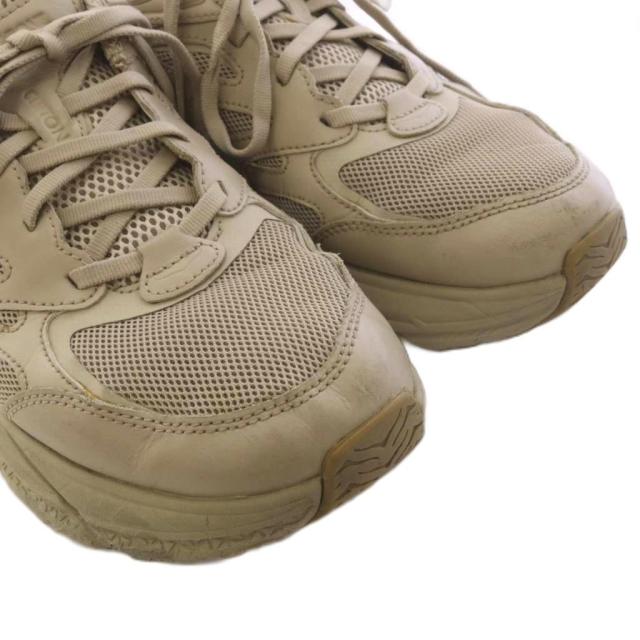 【中古】ホカオネオネ HOKA ONE ONE CLIFTON L スニーカー シューズ US905 ベージュ 1114770 OTDN /TK メンズ_2