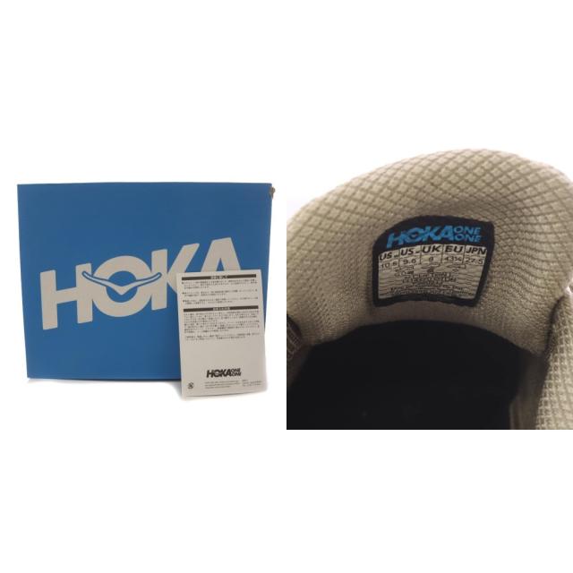 【中古】ホカオネオネ HOKA ONE ONE CLIFTON L スニーカー シューズ US905 ベージュ 1114770 OTDN /TK メンズ_8