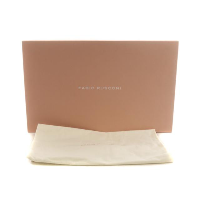 【中古】ファビオルスコーニ FABIO RUSCONI ロングブーツ ポインテッドトゥ ヒール レザー 37 黒 ブラック /AN19_7