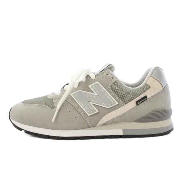 【中古】ニューバランス NEW BALANCE CM996XA2 スニーカー GORE-TEX US8.5 グレー /TK メンズ