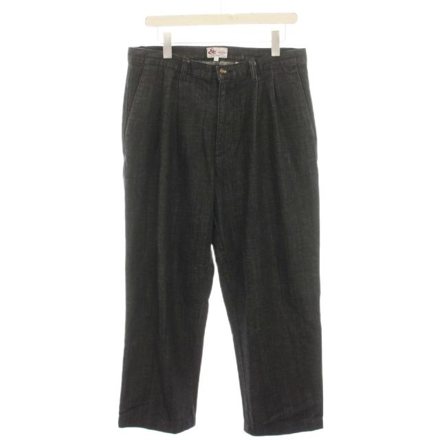 【中古】シーティーシーストア CTC STORE DAILY DENIM TROUSERS デニムパンツ ジーンズ M ブラック