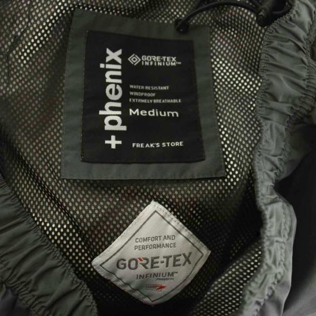 【中古】フリークスストア +PHENIX GORE-TEX INFINIUM WINDSTOPPER トラックパンツ イージー M グレー 231-1409_2