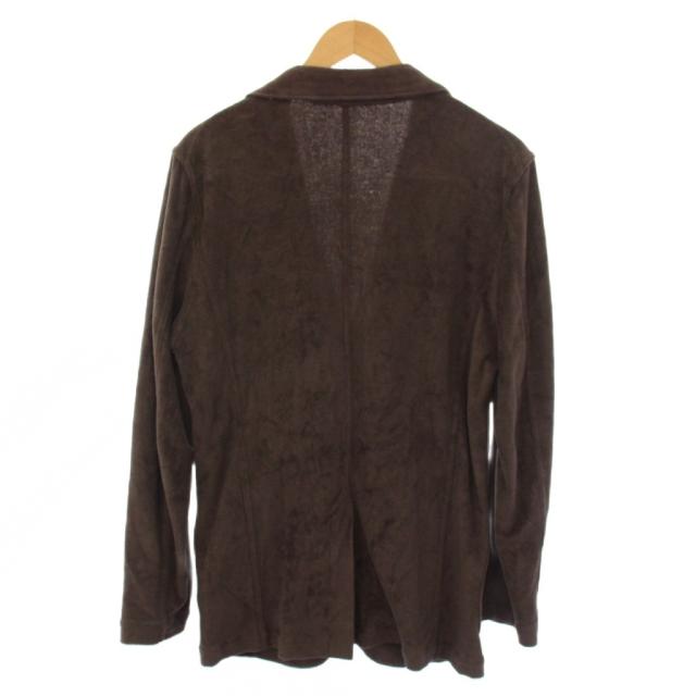 【中古】ラルディーニ LARDINI パイル地 テーラードジャケット M 茶 JGGM50 /BM メンズ_1