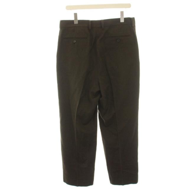 中古】オーラリー BABY CAMEL FLANNEL TWO TUCK SLACKS パンツ