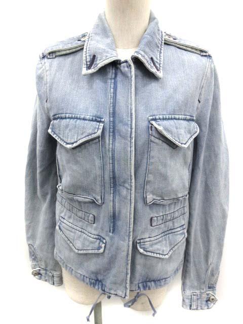 中古 ディーゼル Diesel デニムジャケット ジージャン ジップアップ Xs 青 Ek レディースの通販はau Pay マーケット ブランド古着のベクトル