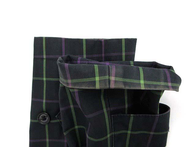 中古 マッキントッシュフィロソフィー Mackintosh Philosophy ステンカラーコート ロング チェック 38 紺 紫 緑 レディースの通販はau Pay マーケット ブランド古着のベクトル