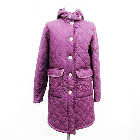 中古 マッキントッシュ Mackintosh キルティングコート ボア 36 紫 パープル Yt D レディースの通販はau Pay マーケット ブランド古着のベクトル