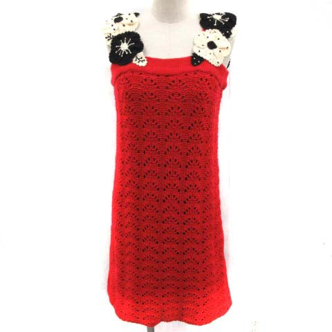 中古 ルネ Rene ワンピース ニット ひざ丈 花モチーフ ノースリーブ 36 赤 レッド Ek レディースの通販はau Pay マーケット ブランド古着のベクトル 中古 ルネ Rene ワンピース ニット ひざ丈 花モチーフ ノースリーブ 36 赤 レッド Ek レディースの通販はau Pay マーケット ブランド古着のベクトル