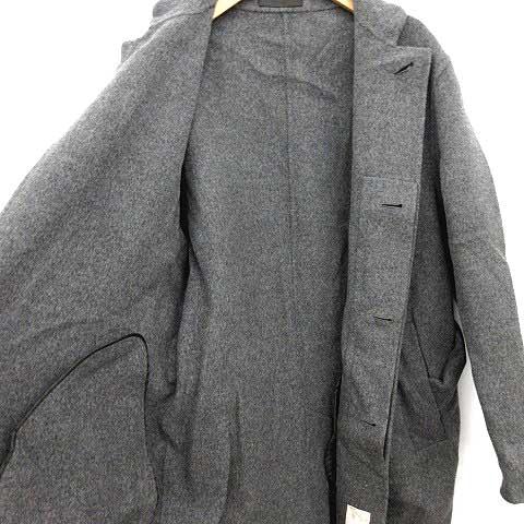 中古 アクネ ストゥディオズ Acne Studios コート ウール ロング 46 グレー Ym メンズの通販はau Pay マーケット ブランド古着のベクトル