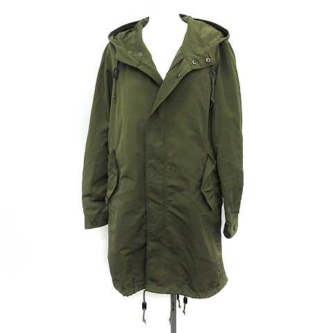 中古 ナノユニバース Nano Universe The 1st Floor ミリタリーコート ロング S カーキ Ym レディースの通販はau Pay マーケット ブランド古着のベクトル