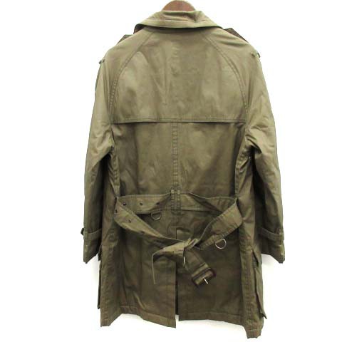 中古 バーバリーブリット Burberry Brit トレンチコート ダブル M