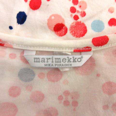 中古 マリメッコ Marimekko ワンピース 半袖 ひざ丈 総柄 コットン Xs 赤 白 レッド ホワイト Kh レディースの通販はau Pay マーケット ブランド古着のベクトル