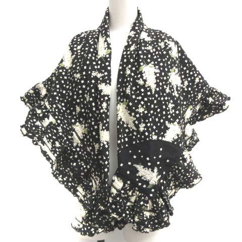 中古 ピンクハウス Pink House ストール ピコットフリル 花柄 刺繍 黒 ブラック 白 ホワイト Ek D レディースの通販はau Pay マーケット ブランド古着のベクトル