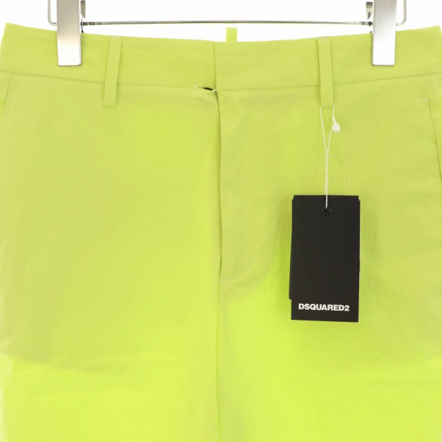 中古】未使用品 ディースクエアード タグ付き スラックスパンツ ロール  