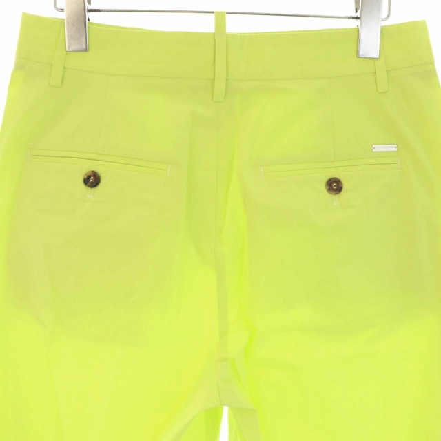 中古】未使用品 ディースクエアード タグ付き スラックスパンツ ロール  