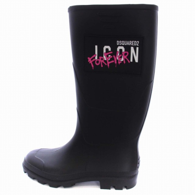 中古】未使用品 ディースクエアード DSQUARED2 RAIN Boots レイン ...