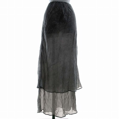 【中古】PALOMA-WOOL QO1901 Park Low Rise Skirt スカート ロング S グレー■GY30 /ZS メンズ