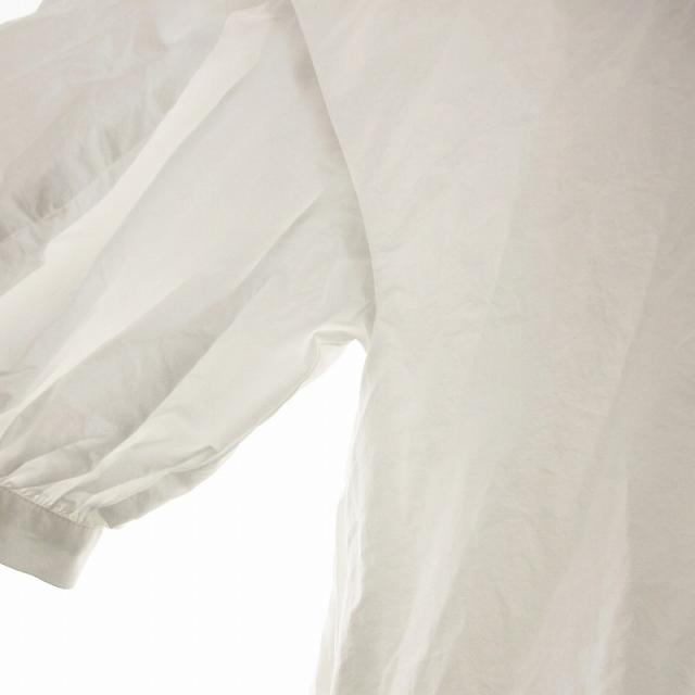 【中古】エンフォルド ENFOLD 24SS WAVE-HEM SHIRT シャツ ブラウス ボリューム袖 ノーカラー コットン 半袖 38 Mの通販は 【中古】エンフォルド ENFOLD 24SS WAVE-HEM SHIRT シャツ ブラウス ボリューム袖 ノーカラー コットン 半袖 38 Mの通販は