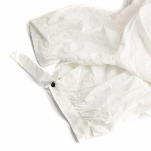 【中古】エンフォルド ENFOLD 24SS WAVE-HEM SHIRT シャツ ブラウス ボリューム袖 ノーカラー コットン 半袖 38 Mの通販は 【中古】エンフォルド ENFOLD 24SS WAVE-HEM SHIRT シャツ ブラウス ボリューム袖 ノーカラー コットン 半袖 38 Mの通販は