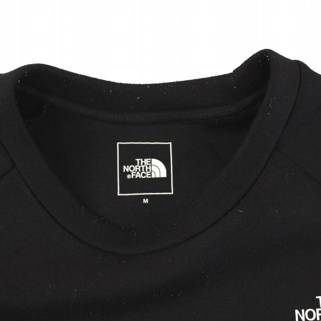 【中古】ザノースフェイス TECH AIR SWEAT CREW テックエアースウェットクルー トレーナー 長袖 M 黒 NT12287