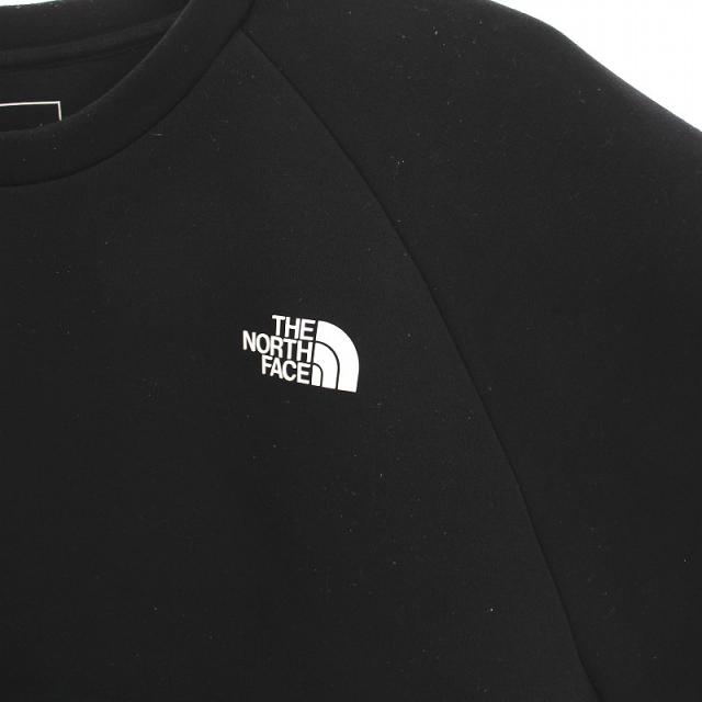 【中古】ザノースフェイス TECH AIR SWEAT CREW テックエアースウェットクルー トレーナー 長袖 M 黒 NT12287