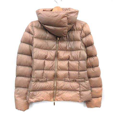 中古 モンクレール Moncler ダウンジャケット ショート丈 襟 ショール 1 ベージュ G レディースの通販はau Pay マーケット ブランド古着のベクトル