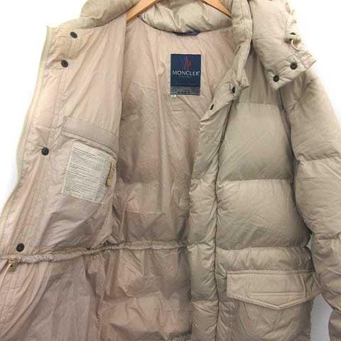 中古 モンクレール Moncler Grenoble ダウンジャケット コート フード付き 4 ベージュ Ym H メンズの通販はau Pay マーケット ブランド古着のベクトル