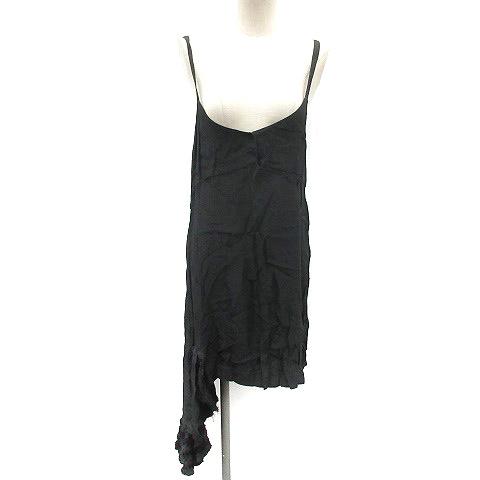 中古 トーガ Toga ワンピース キャミソール ひざ丈 変形 M 黒 ブラック Nt3 レディースの通販はau Pay マーケット ブランド古着のベクトル