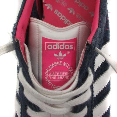 中古 アディダス Adidas ガゼル Gazelle スニーカー シューズ スエード 22 5cm 紺 白 ピンク V250 Hhの通販はau Pay マーケット ブランド古着のベクトル